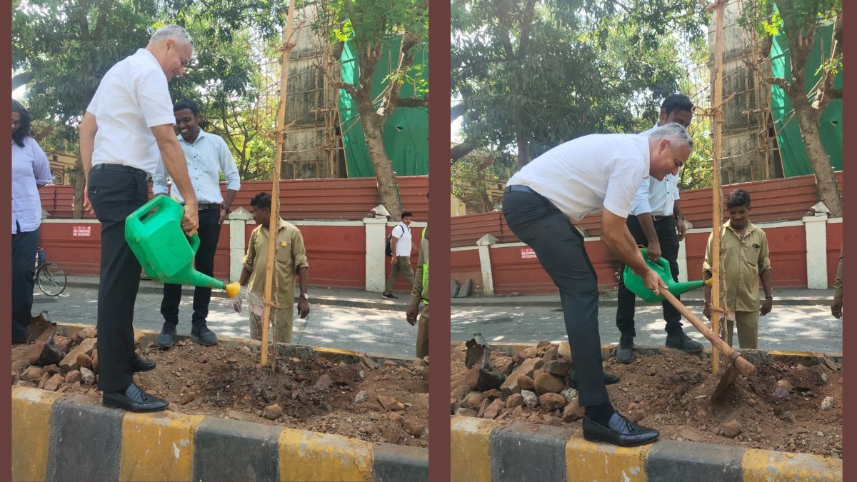 विश्व पर्यावरण दिवस पर कफ परेड, कोलाबा में मकरंद नरवेकर का अभिनव वृक्षारोपण अभियान