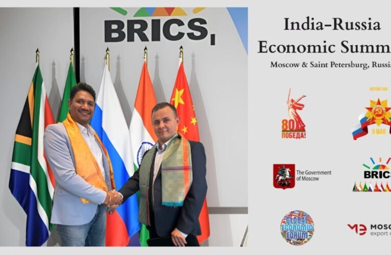 Relcko and CEO Dr. Satish Kumar Seena honoured at India-Russia Economic Summit in Moscow