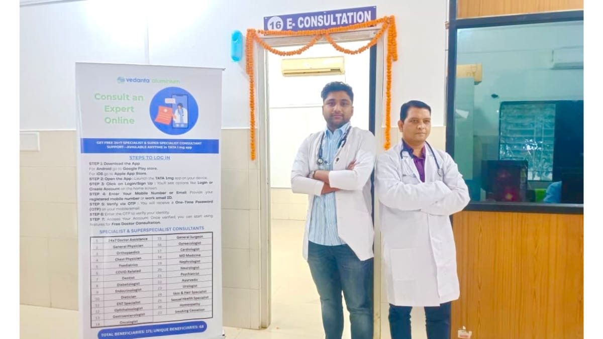 ओडिशा के स्वास्थ्य मंत्री ने वेदांता लांजीगढ़ की 24×7 टेलीमेडिसिन सुविधा का उद्घाटन किया