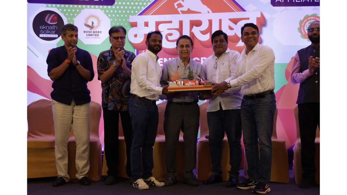 सुनील गावस्कर जैसी हस्तियों की उपस्थिति में ‘महाराष्ट्र टेनिस क्रिकेट चैंपियंस लीग’ का भव्य शुभारं