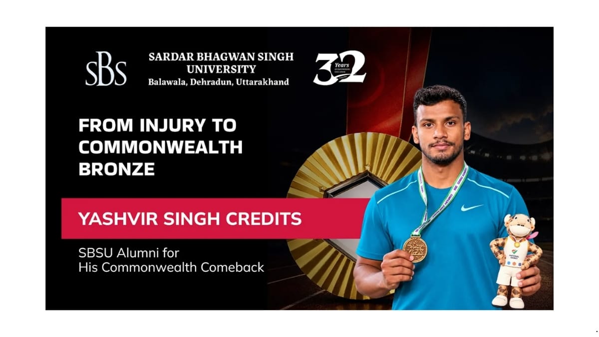 Commonwealth Games 2026: SBS University Alumni Yashvir Singh ने जीता Bronze Medal